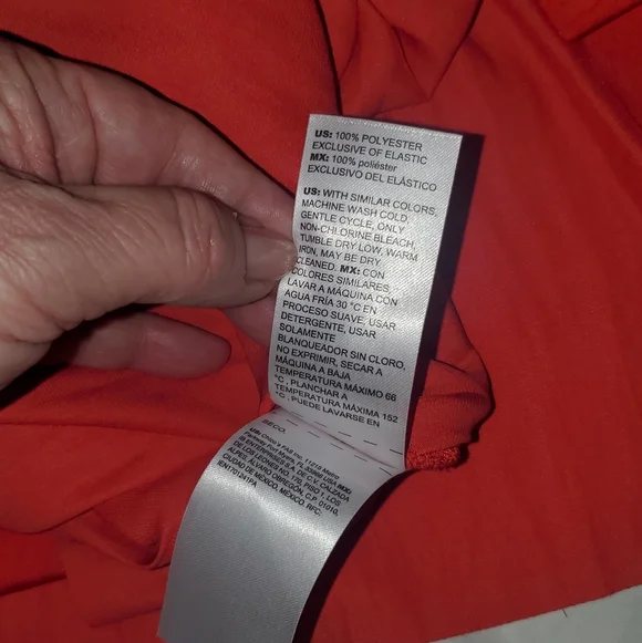 White House Black Market Red Dinner or Cocktail Dress Cross Halter Mini Dress - Picture 7 of 7